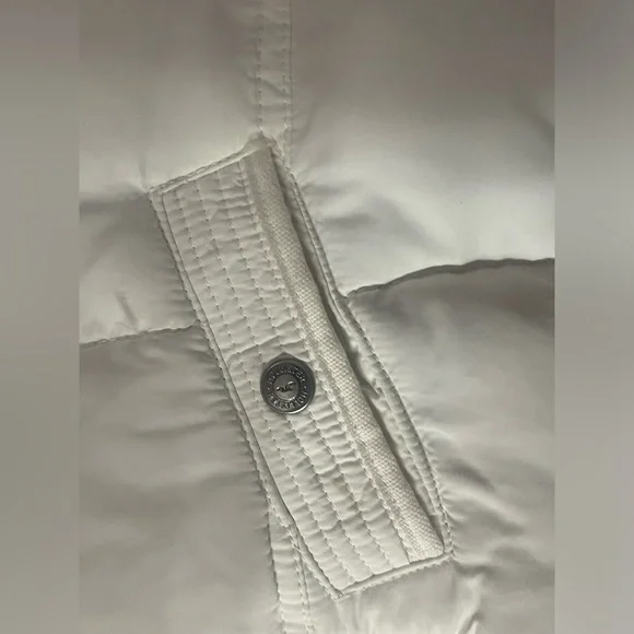 Jennifer body cream white  Puffer Jacket hollister vintage rare gap hoodie - Picture 7 of 15